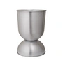 Ferm Living - Hourglass Blumentopf large, Ø 50 x H 73 cm, Aluminium