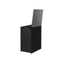 Ferm Living - Sama Abfalleimer, schwarz