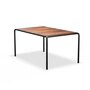 HOUE - AVANTI Outdoor Esstisch, 153 x 98 cm, Thermo-Esche / schwarz