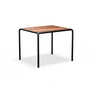 HOUE - AVANTI Outdoor Esstisch, 98 x 83 cm, Thermo-Esche / schwarz