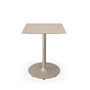 HOUE - Pico Gartentisch, 60 x 60 cm, Gestell rund, beige