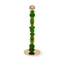 POLSPOTTEN - Beads Kerzenhalter S, dunkelgrün