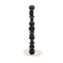 POLSPOTTEN - Beads Kerzenhalter S, schwarz