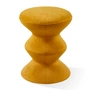 POLSPOTTEN - Zig Zag Hocker, Soft, gelb