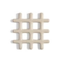 &klevering - Trivet Untersetzer, beige