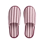 HAY - Waffle Hausschuhe, stripe cool pink