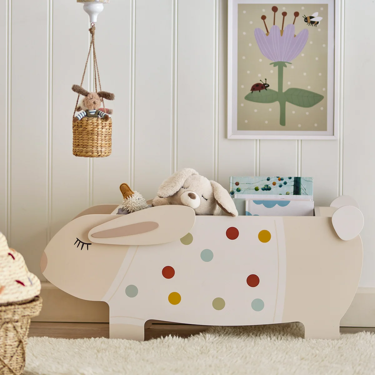 Bloomingville Mini - Villja Bücherständer, weiß