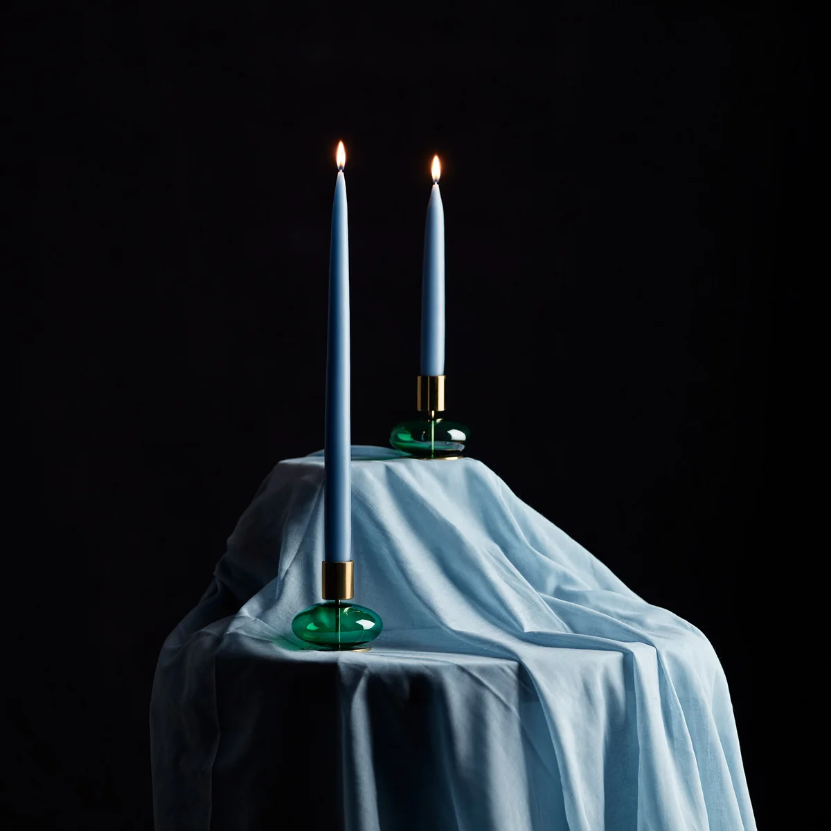 Holmegaard - Bubble Kerzenständer, grün