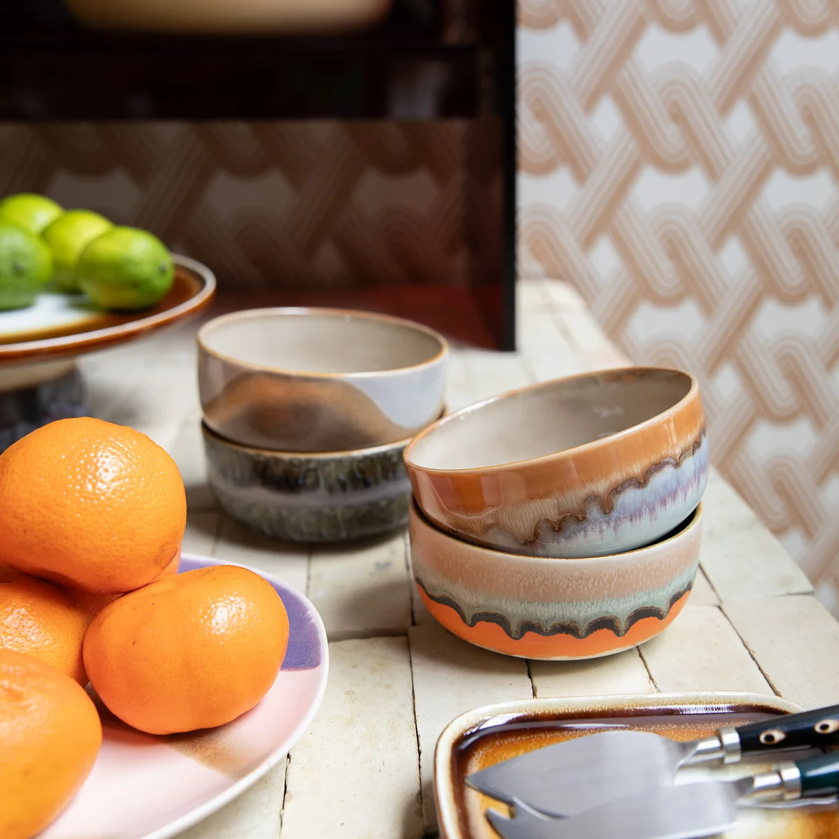 HKliving - 70's Dessertschale, Ø 12,5 cm