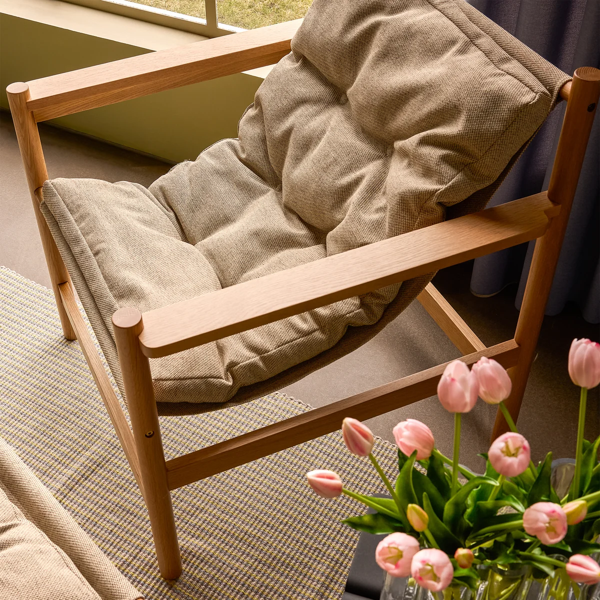 Heritage Loungestuhl von Hübsch Interior Connox