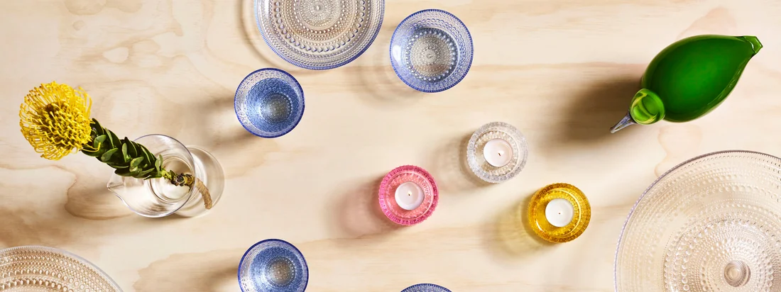 Iittala - Kastehelmi Herstellerkollektion Banner
