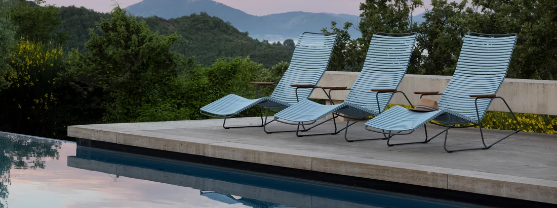 HOUE - CLICK Gartenmöbel - Herstellerserie Banner