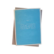 Holstee - Life Is Simple Grußkarte