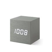 MoMA Collection - Alume Cube Clock mit LED Display