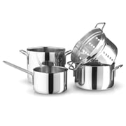 Eva Trio - Stainless Steel Topfset