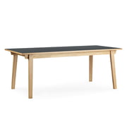 Normann Copenhagen - Slice Tisch Linoleum 84 x 160 cm
