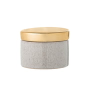 Bloomingville - Aufbewahrungsdose mit Messingdeckel