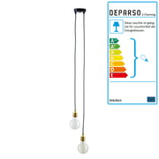 Deparso - Hängeleuchte 2-Flammig