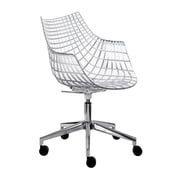 Driade - Meridiana Armlehnstuhl auf Rollen