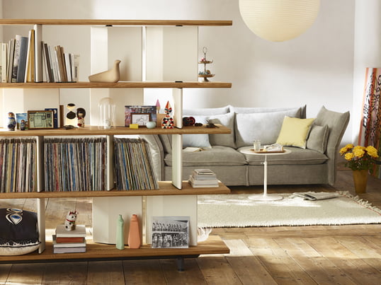 Vitra - Mariposa Sofa, im Wohnzimmer - Ambientebild