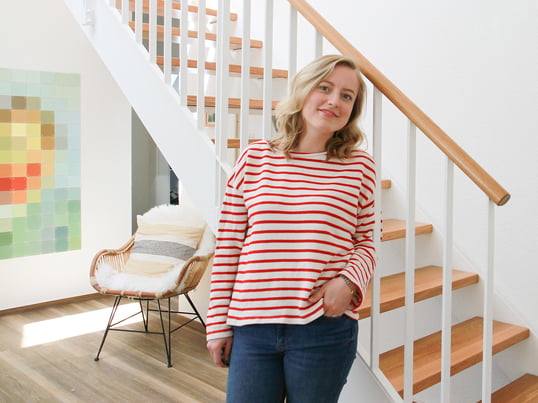 Hier sehen wir Rebecca von Mrs Klabautermann - die Person hinter dem Blog.