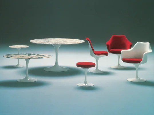 Kolumne Knoll - Saarinen Tulip Armlehnstuhl, drehbar, Sitzkissen