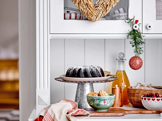 Bloomingville - Jolly Weihnachtsbecher mit Henkel