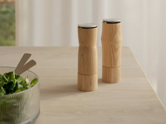 Stelton - Storm Salz- und Pfeffermühle, Eiche