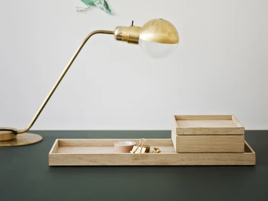 Aufbewahrungsbox mit Deckel von Skagerak