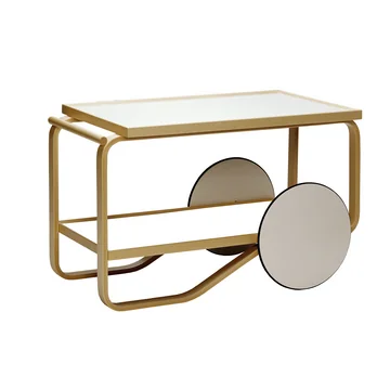 Artek - 901 Servierwagen in Weiss