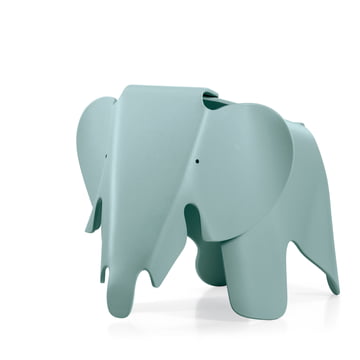 Eames Elephant von Vitra in eisgrau