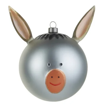 Asinello Weihnachtsbaumkugel von A di Alessi