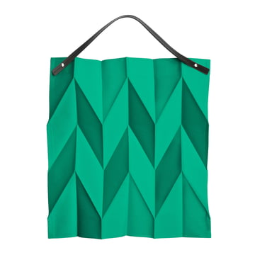 Iittala X Issey Miyake - Bag 54 x 52 cm, smaragdgrün