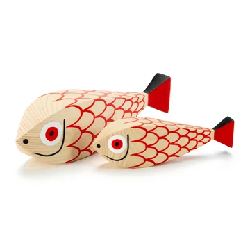 Wooden Dolls Mother Fish & Child von Vitra