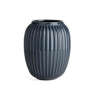 Hammershøi Vase H 20 cm von Kähler Design in Anthrazit