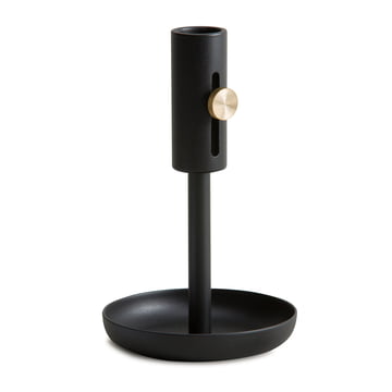 Der Northern - Granny Kerzenhalter H 16 cm, schwarz
