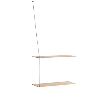 Woud - Stedge Wandregal small, Eiche geseift