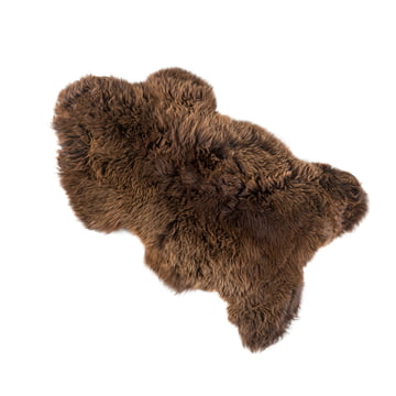 Schafsfell Sheepskin in braun von Weltevree