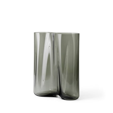 Aer Vase H 33 cm, smoke von Audo