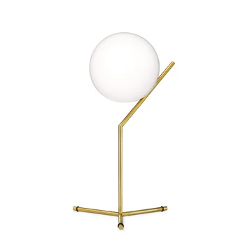 IC Tischleuchte von Flos in Messing