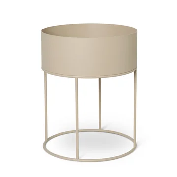 Plant Box rund von Ferm Living in cashmere