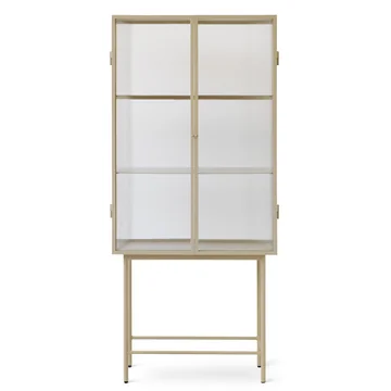 Haze Vitrine von Ferm Living in Glas / cashmere