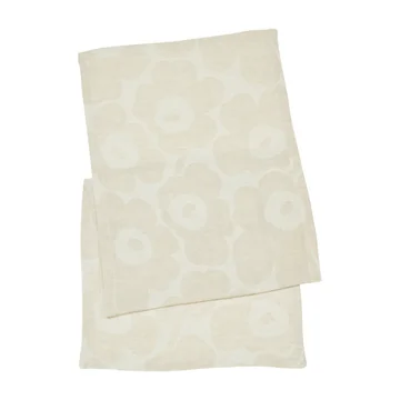 Unikko Tischläufer, beige / weiß von Marimekko 