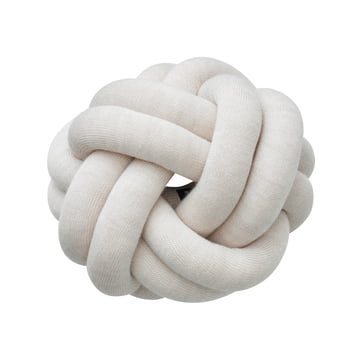 Knot Kissen, cream von Design House Stockholm