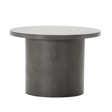 Der Stone Beton Beistelltisch von House Doctor in grau, Ø 65 cm