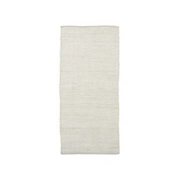 Der Chindi Teppich-Läufer von House Doctor in weiß, 160 x 70 cm