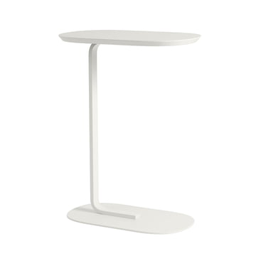 Relate Side Table H 73,5 cm von Muuto in off-white