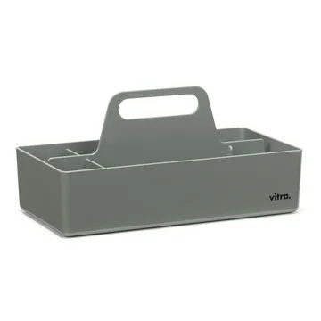 Storage Toolbox recycled, moosgrau von Vitra