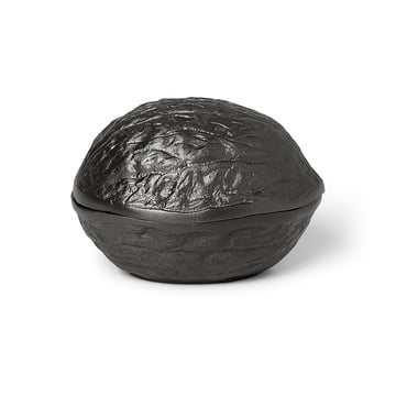 Forest Nut Deko Box von Ferm Living in der Farbe schwarz