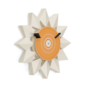 Diamond Markers Wanduhr von Vitra in weiß